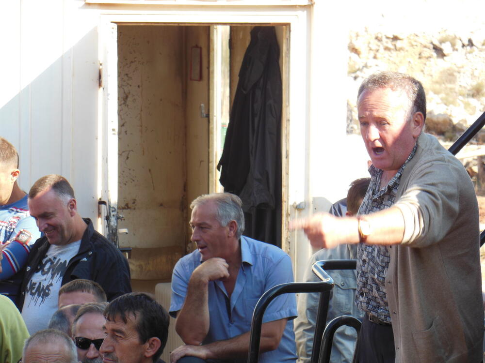 Boksiti protest, Drašković