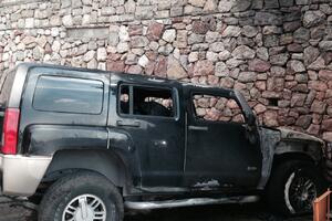 Izgorio hamer Kažanegre, policija privela više osoba