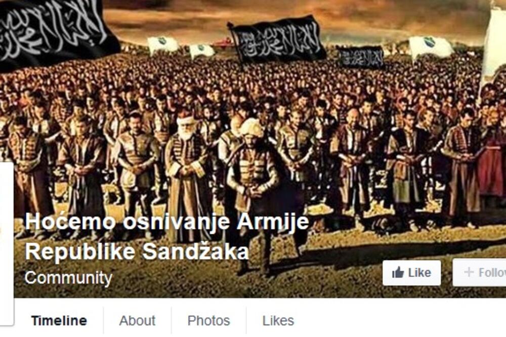 Armija Republike Sandžak, Foto: Facebook