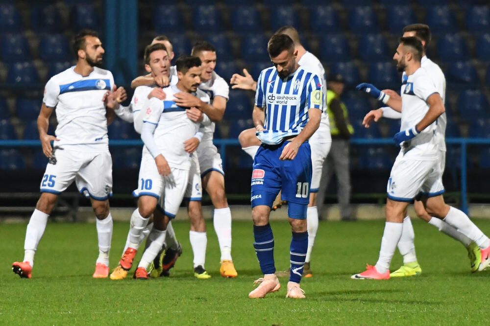 Šampion ima zagarantovanih 775 hiljada eura od Uefe, drugoplasirani 225 hiljada: Sa meča Sutjeska - Budućnost, Foto: Filip Roganović