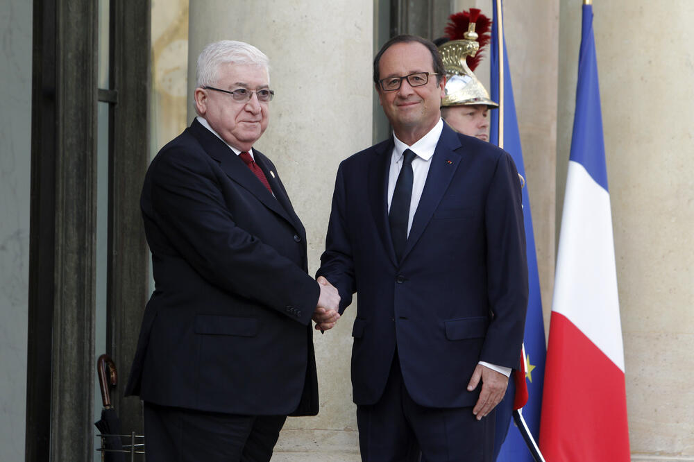 Oland je primio iračkog predsjednika Masuma, Foto: Beta/AP