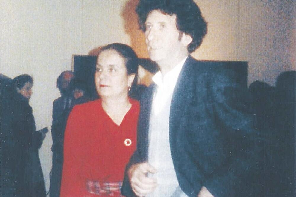 Branka Bogavac i Danilo Kiš (Novina), Foto: Vijesti