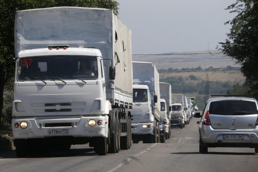 Rusija konvoj, Foto: Reuters
