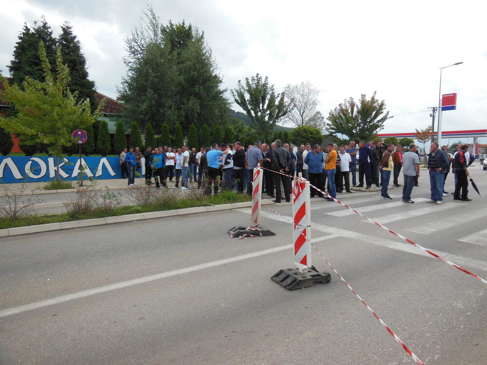 Rudnici Boksita, protest