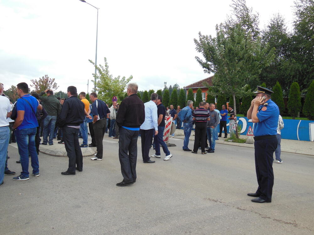 Rudnici boksita, protest