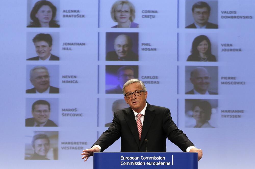Junker predstavlja novi sastav EK, Foto: Reuters