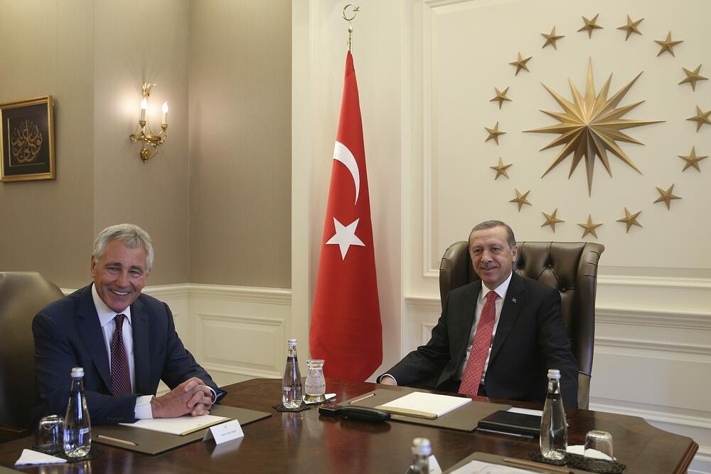Čak Hejgel, Redžep Tajip Erdogan, Foto: Reuters