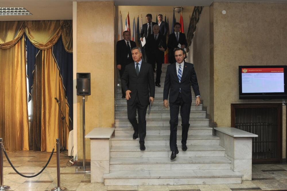 Milo Đukanović, Ranko Krivokapić, Foto: Gov.me