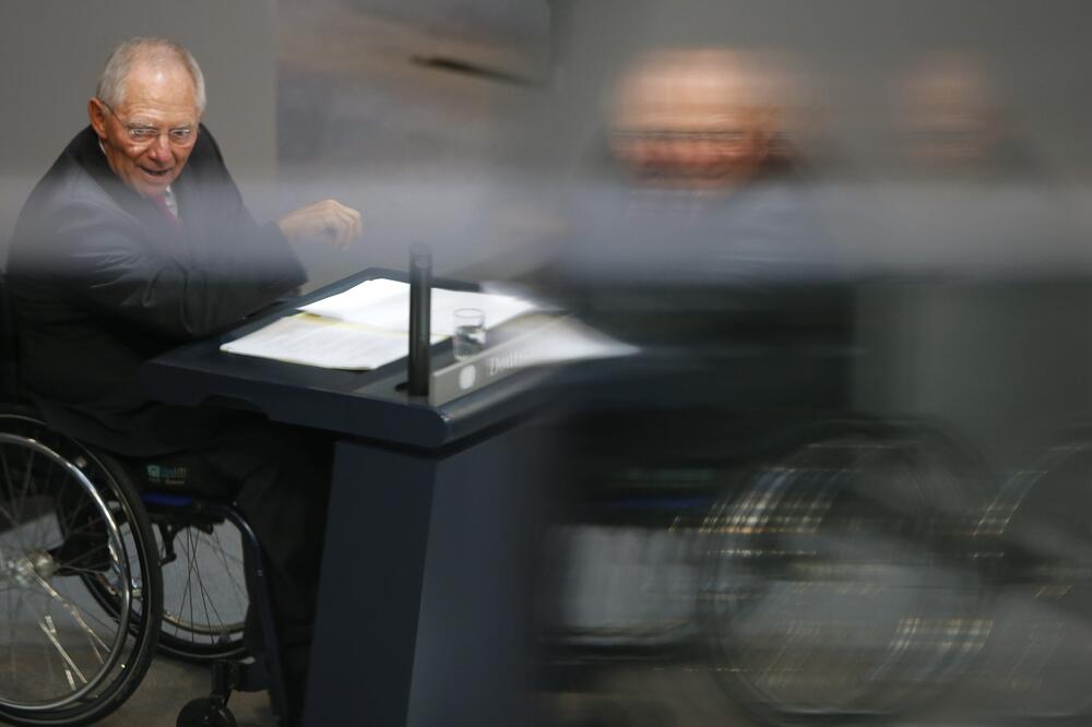 Šojble u Bundestagu, Foto: Reuters