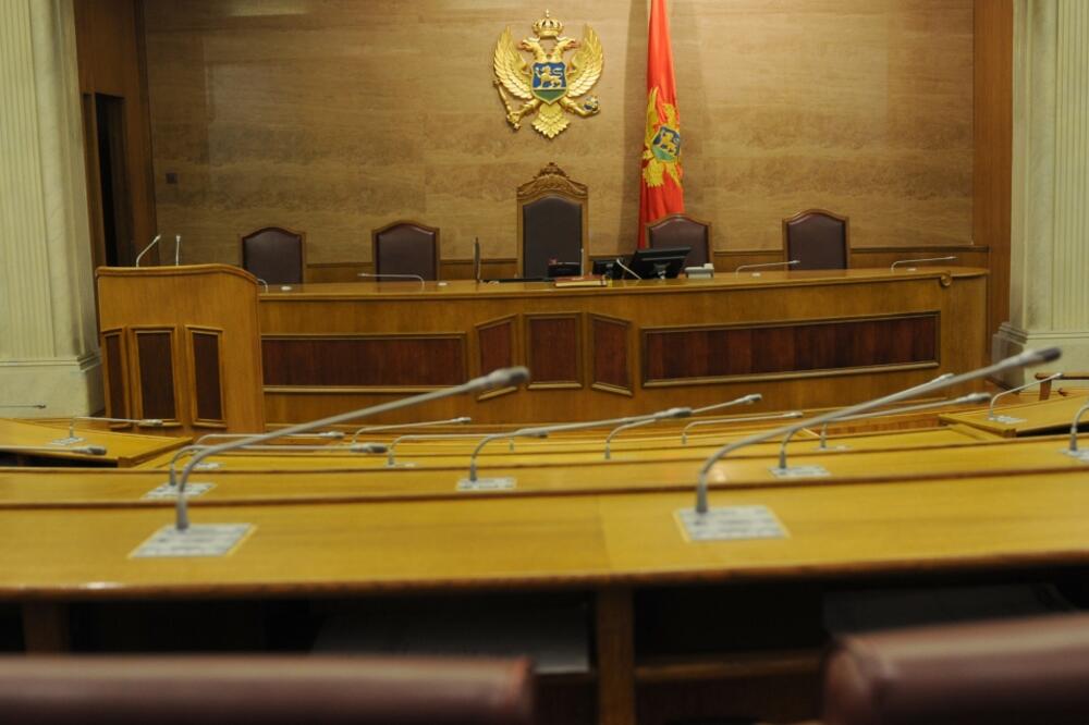 Skupština Crne Gore prazna, Foto: Savo Prelević
