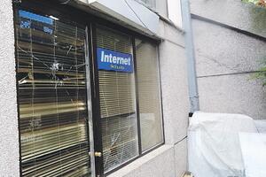 Pljevlja: Razbijena stakla na prostorijama NVO Udruženja mladih...