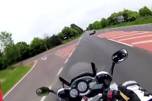 Šokantan video: Kamera na kacigi snimila pogibiju motocikliste