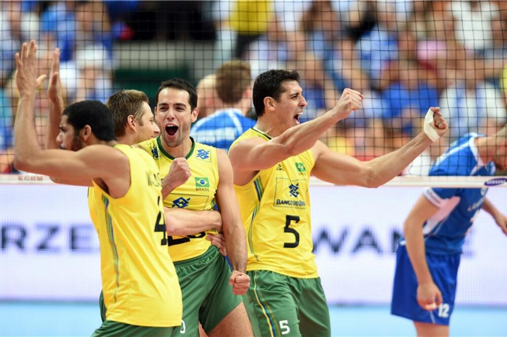 Odbojkaši Brazila, Foto: Fivb.ch