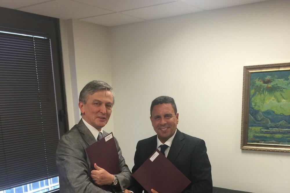 Milorad Šćepanović i Samuel Moncada, Foto: Ministarstvo vanjskih poslova i evropskih integracija