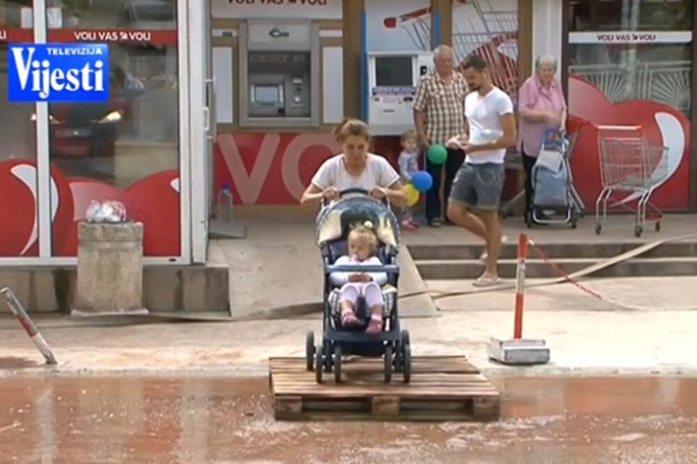 Nevrijeme u Petrovcu, Foto: Screenshot (TV Vijesti)