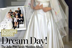 Slike s vjenčanja Džoli i Pita prodate za dva miliona dolara