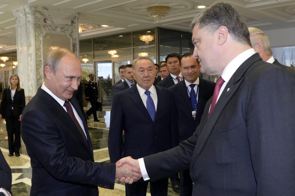 Vladimir Putin, Petro Porošenko, Foto: Reuters