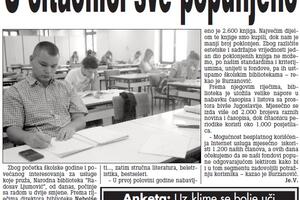 U čitaonici sve popunjeno