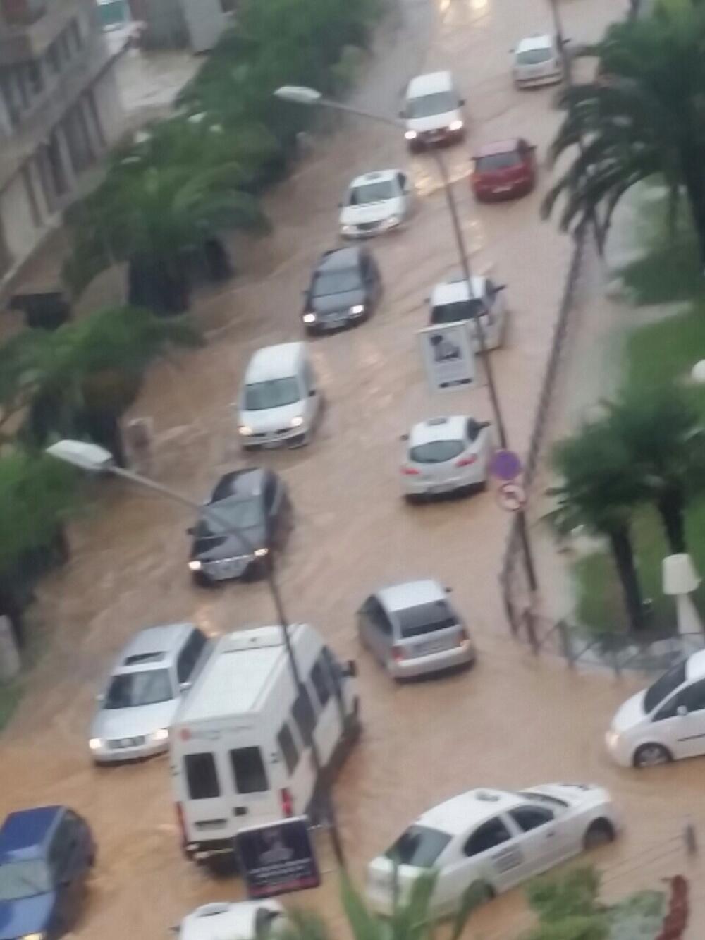 Budva nevrijeme, Budva poplave