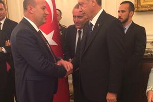 Husović: Erdogan prihvatio poziv Vujanovića da posjeti Crnu Goru
