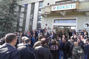 Radnici Boksita za ponedjeljak zakazali okupljanje ispred upravne...