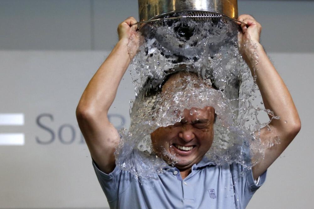 Ledeni izazov, Ice bucket challenge, Foto: Reuters