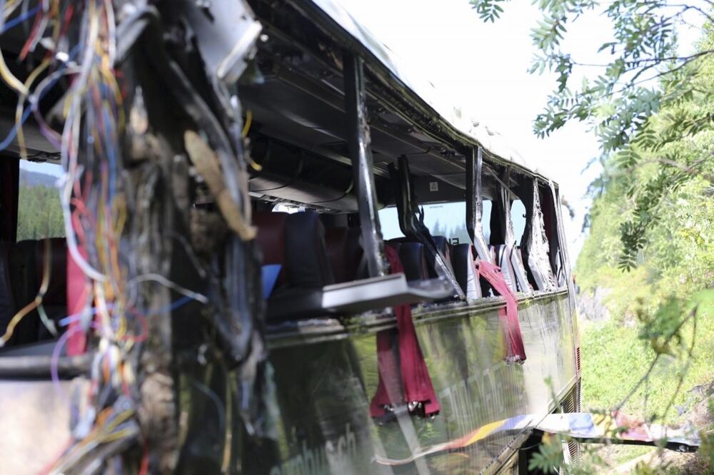 Udes autobusa, Foto: Reuters