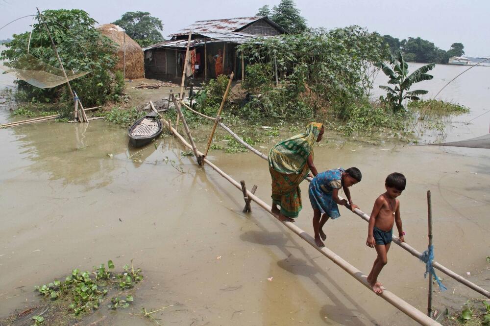 Nepal, poplave, Foto: Reuters