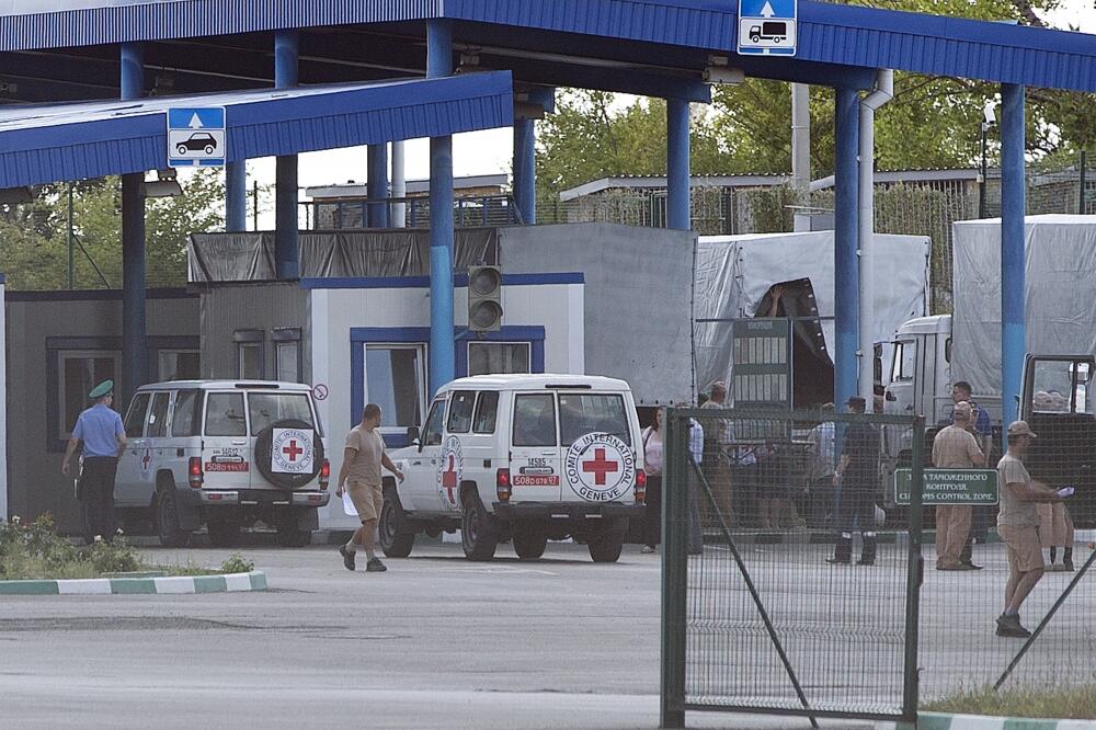 humanitarna pomoć, Rostov, Foto: Beta/AP