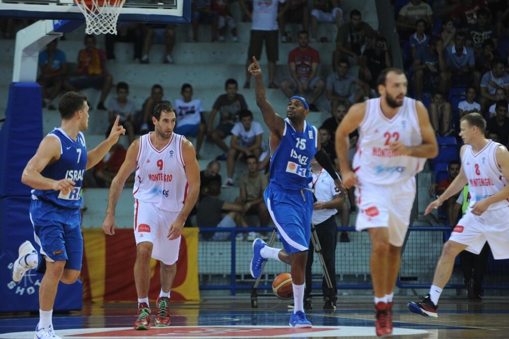 Crna Gora - Izrael, košarka, Foto: Savo Prelević