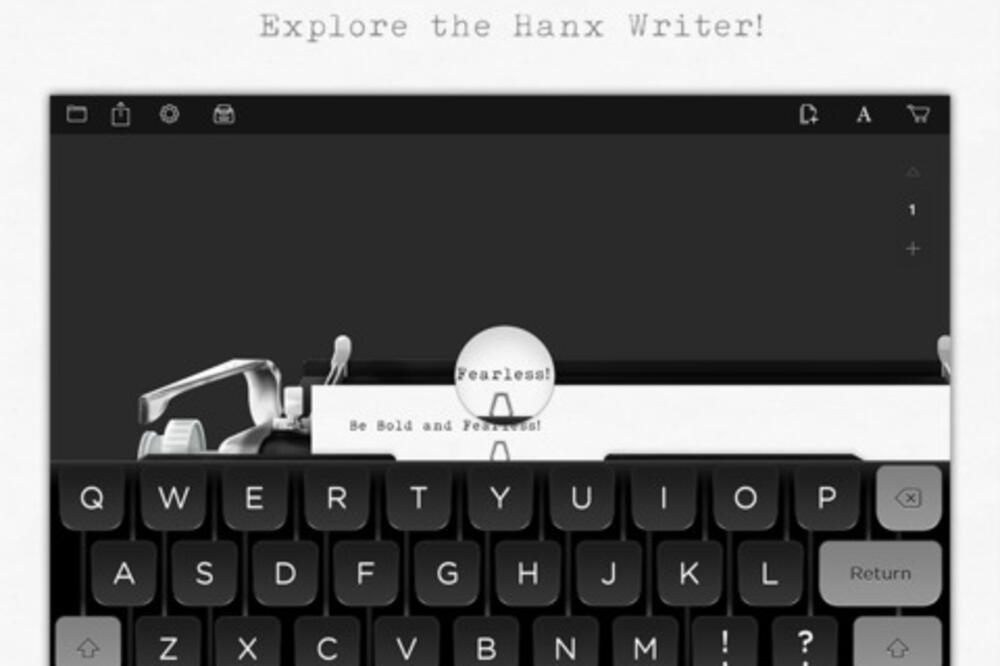 Hanx Writer, Foto: ITunes