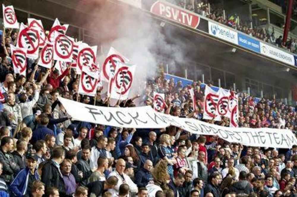 Navijači PSV-a, Foto: InsideFootball