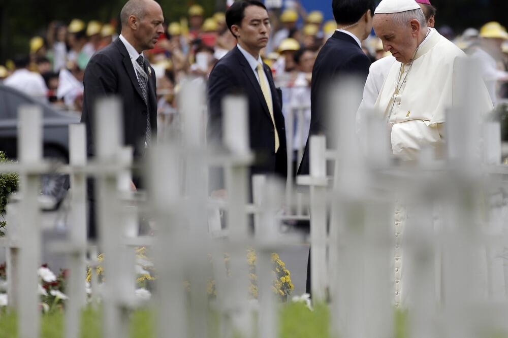 papa Franjo, Seul, Foto: Beta/AP