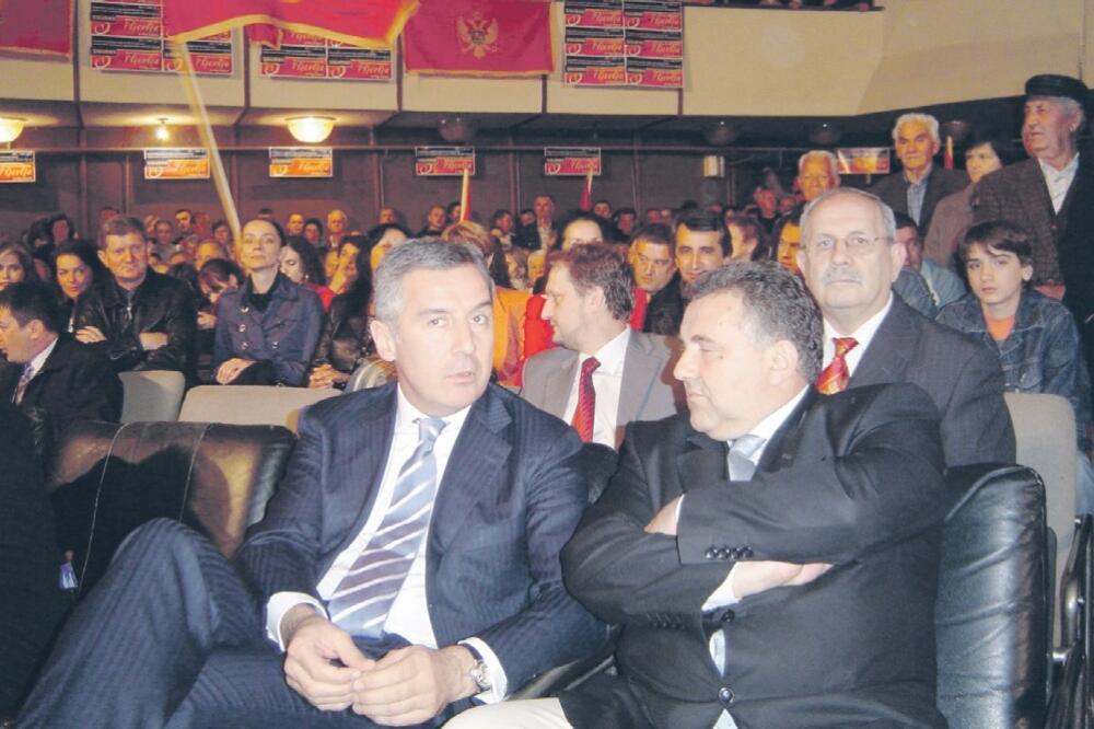 Milo Đukanović, Filip Vuković, Foto: Goran Malidžan