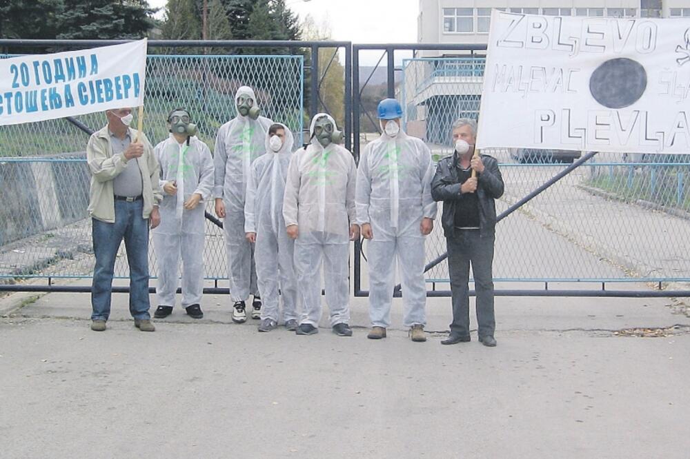 Pljevlja protest, Foto: Arhiva "Vijesti"
