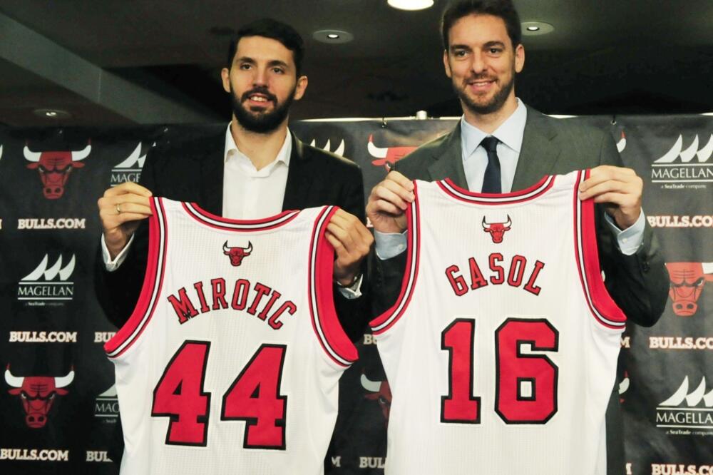 Nikola Mirotić, Po Gasol, Foto: Reuters