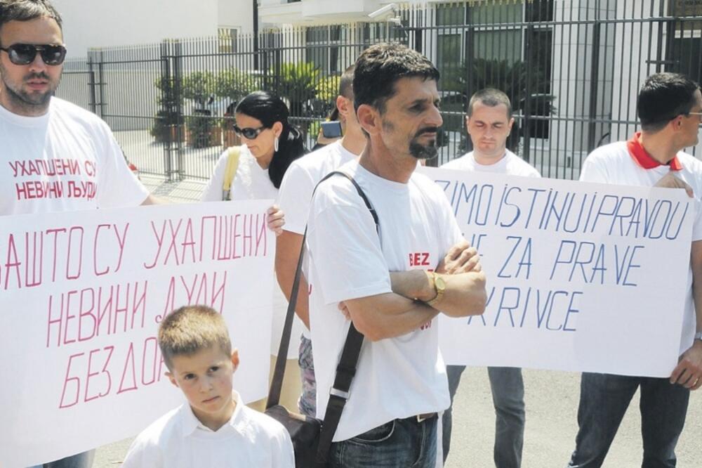 Podgorica protest, Foto: Vesko Belojević
