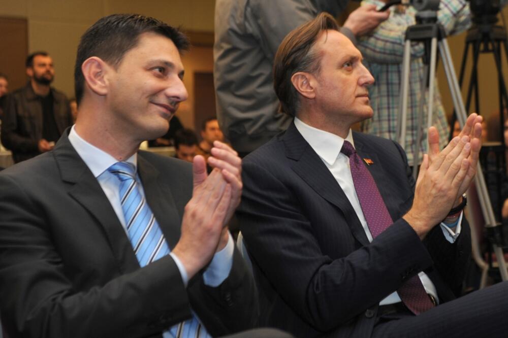 Ranko Krivokapić, Darko Pajović, Foto: Savo Prelević