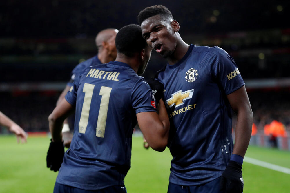 Pogba i Marsijal, Francuzi u Mančester junajtedu, Foto: MATTHEW CHILDS