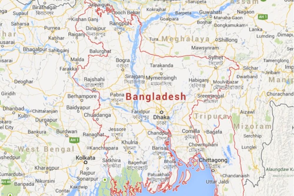 Bangladeš, Foto: Google Maps