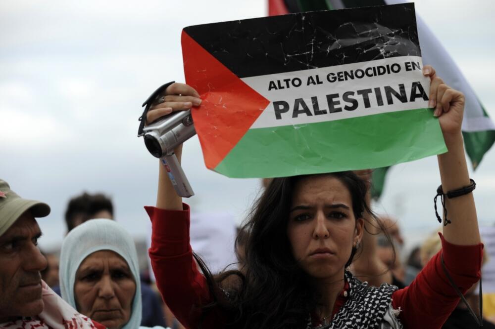 Gaza protest, Španija, Foto: Reuters