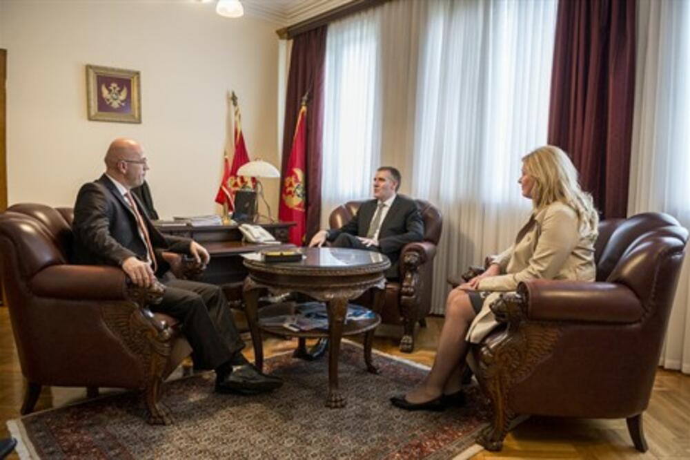 Igor Lukšić, Džafer Ahmeti, Foto: Vlada Crne Gore