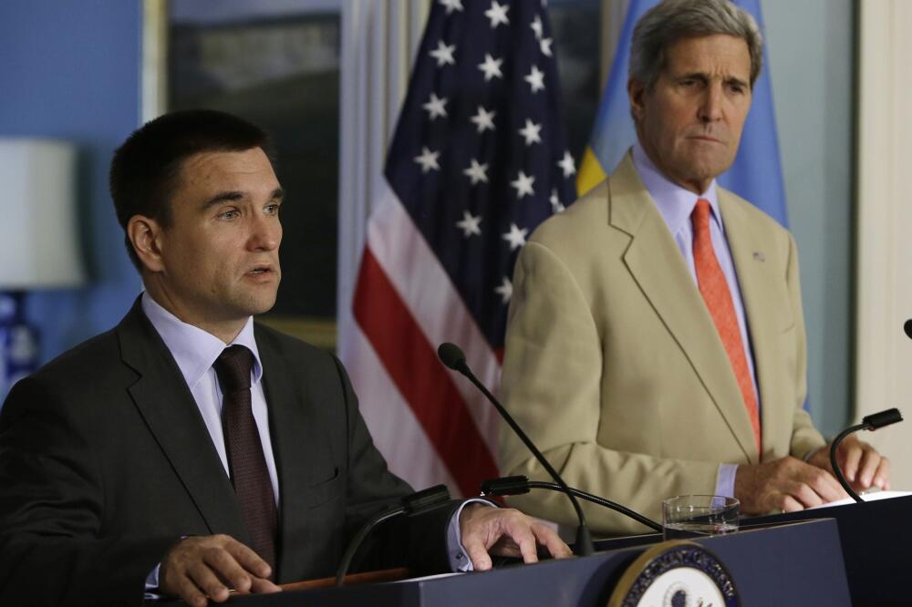 Pavel Klimkin, Džon Keri, Foto: Reuters