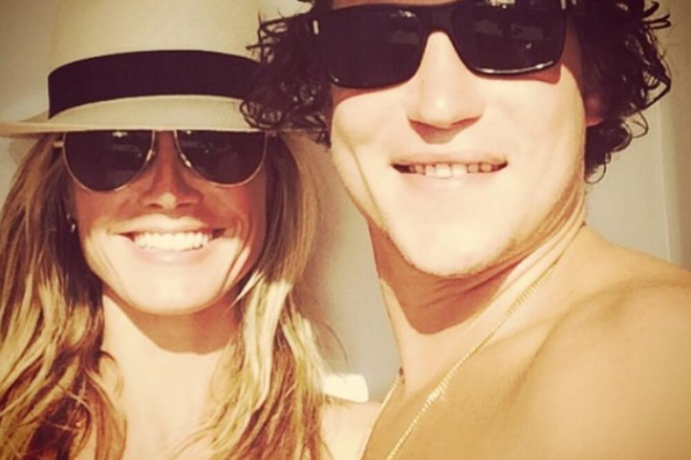 Vito Šnabel, Hajdi Klum, Foto: Instagram