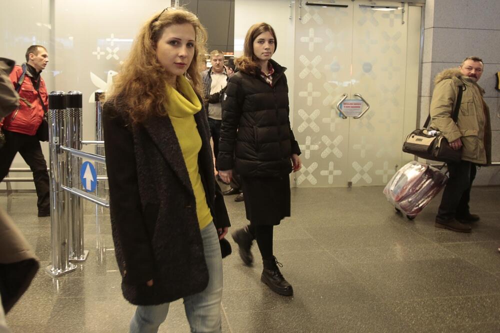 Nadežda Tolokonjikova, Marija Aljohina, Foto: Rojters