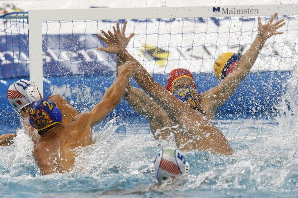 Italija - Crna Gora, Budimpešta, Foto: Waterpolo.hu