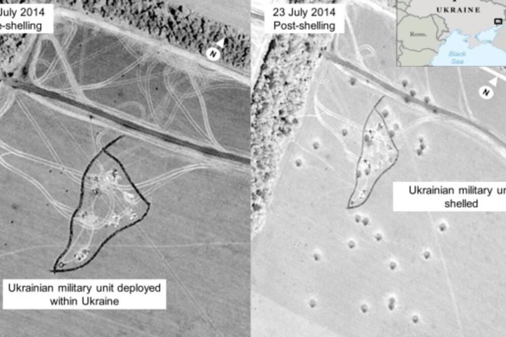 Snimak napada Rusije na Ukrajinu (po tvrdnjama SAD-a), Foto: AP Photo/U.S. State Department