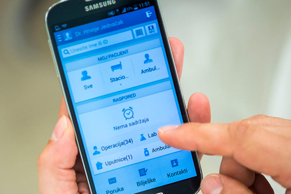 Mobilni zdravstveni karton, Foto: Samsung