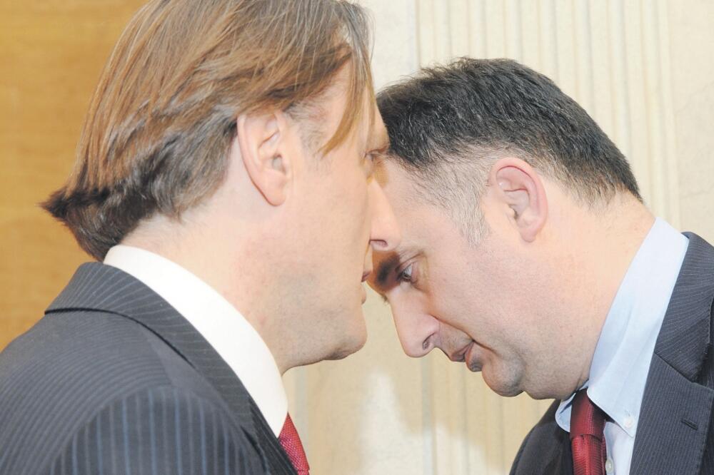 Ranko Krivokapić, Srđan Milić, Foto: Arhiva "Vijesti"