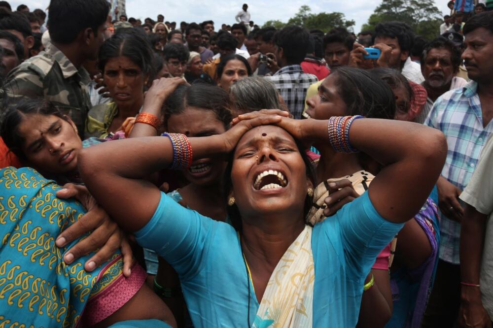 Indija, stradala djeca, željeznička nesreća, Foto: Beta/AP